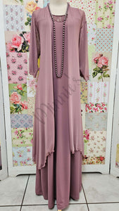 Dusty Pink 2-Piece Dress Set SH095