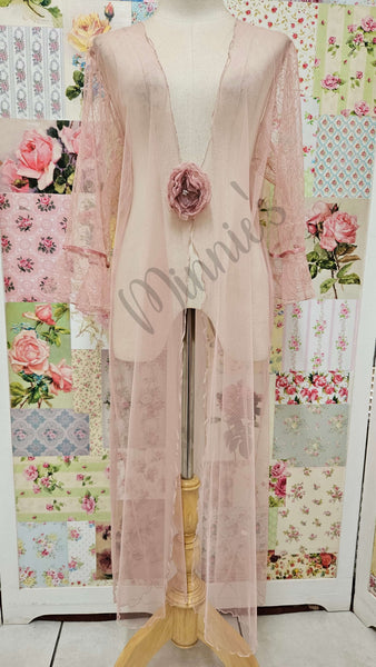 Dusty Pink 3-Piece Dress Set LR0605