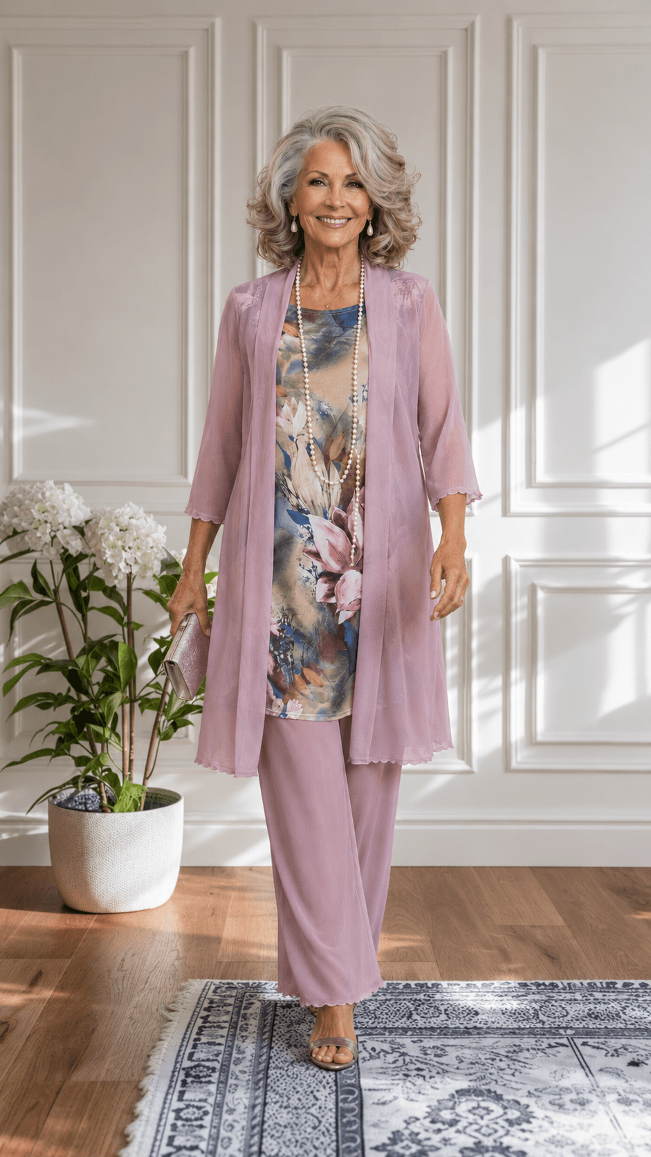 Pink 3-Piece Pants Set VB0164