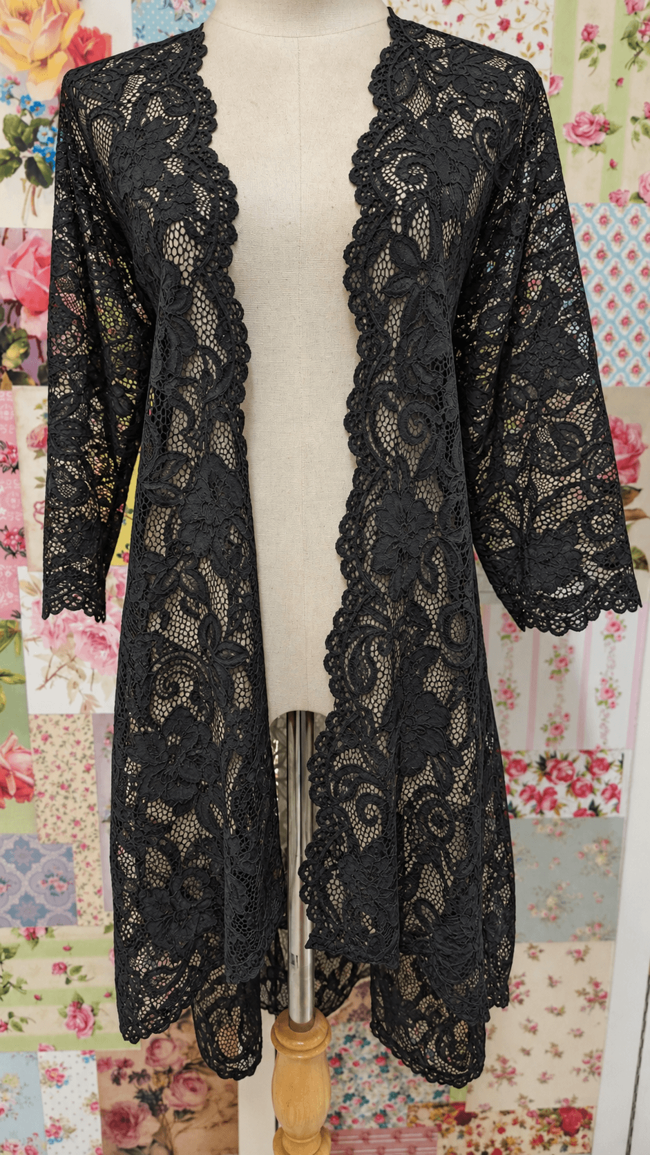 Black 2-Piece Dress Set LR0476