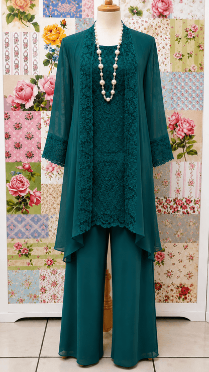 Emerald Green Pants Set LR0641