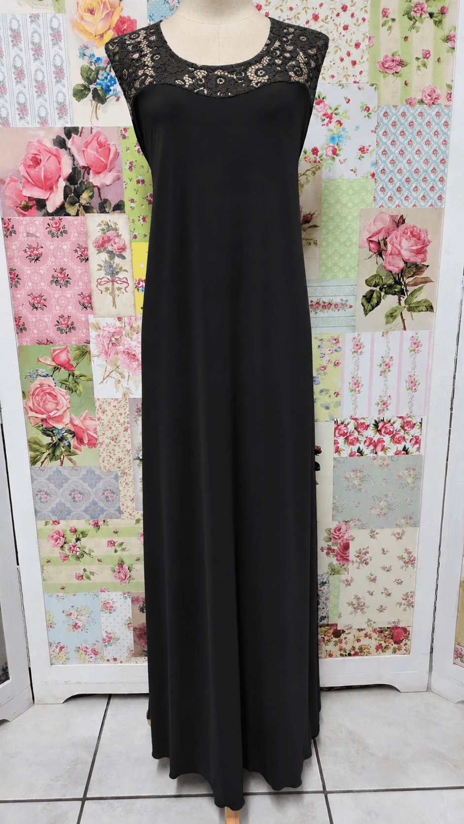 Black 2-Piece Dress Set LR0476