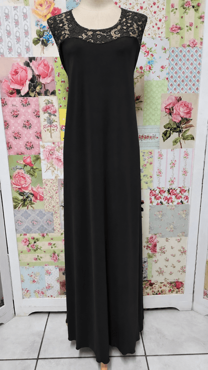Black 2-Piece Dress Set LR0476