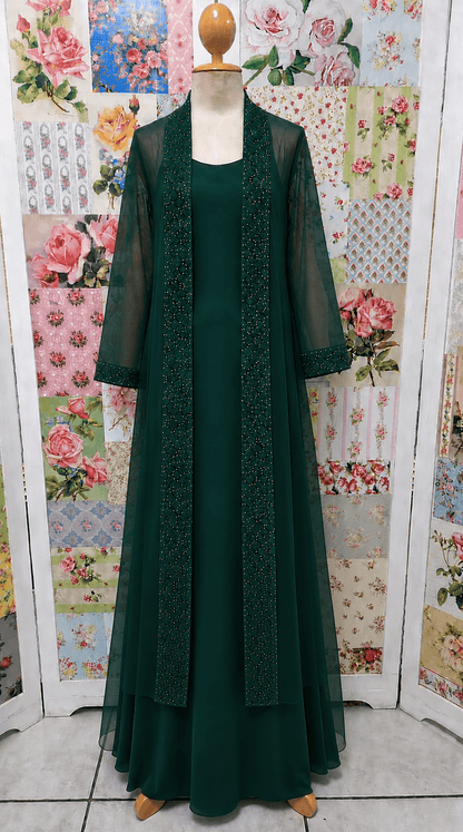 Forest Green Dress Set LR0644