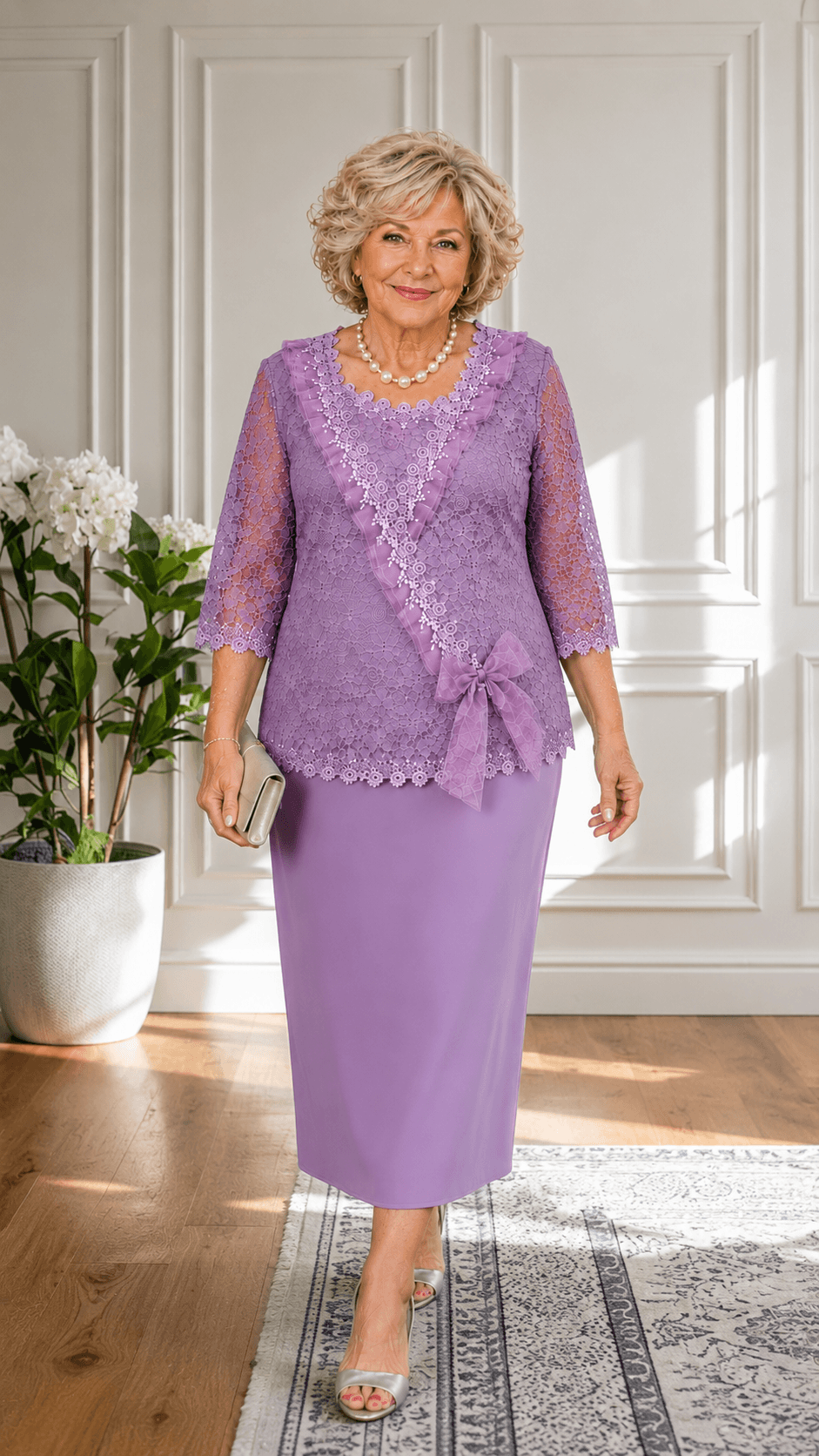 Lavender Lace 2-Piece Set BK0152
