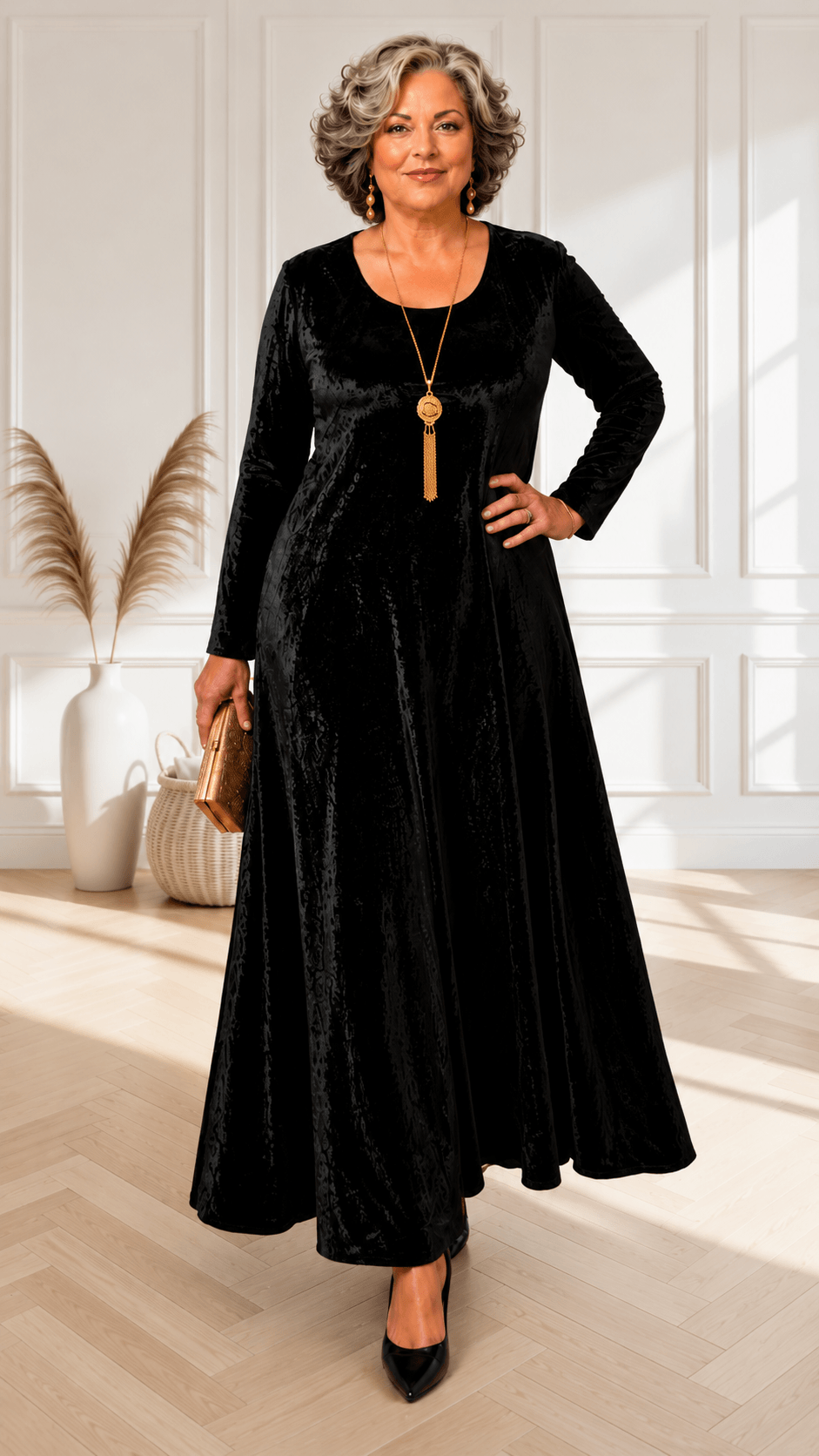 Black Valour Dress LR0445