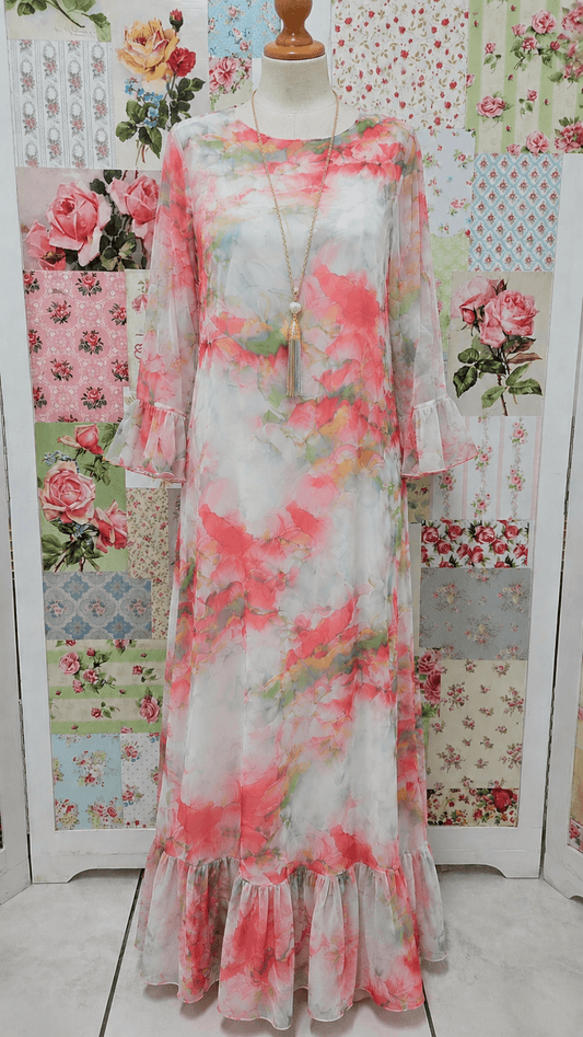 Printed Dress LR0399