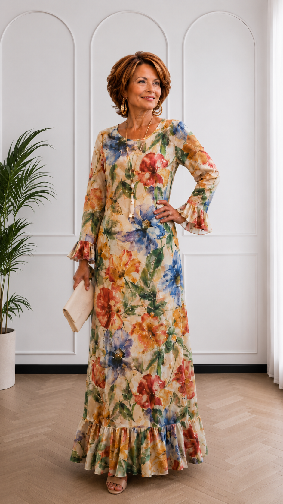 Multy Colored Dress SH0151