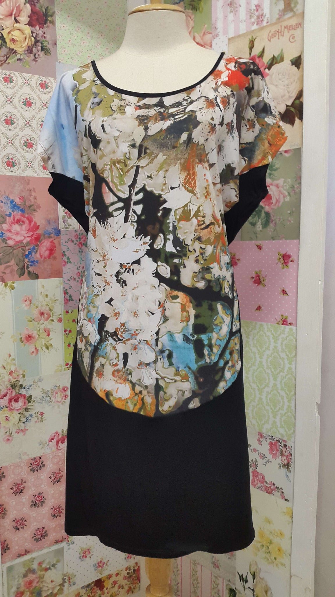 Floral Print Dress MY009