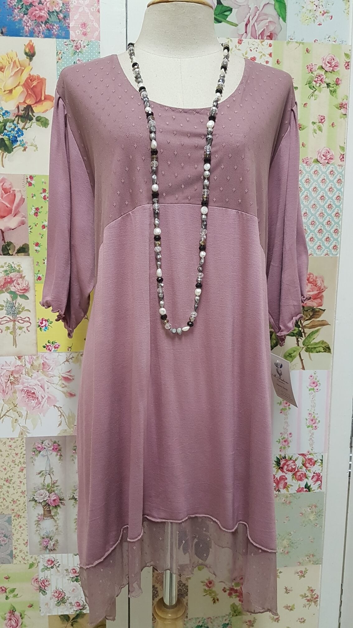Dusty Pink Top LR098
