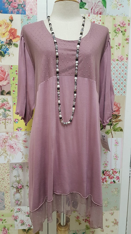 Dusty Pink Top LR098
