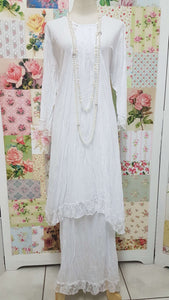 White Dress BK040