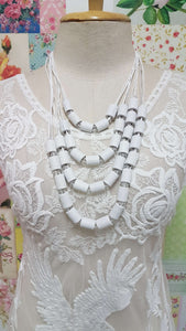 White Necklace JU0148
