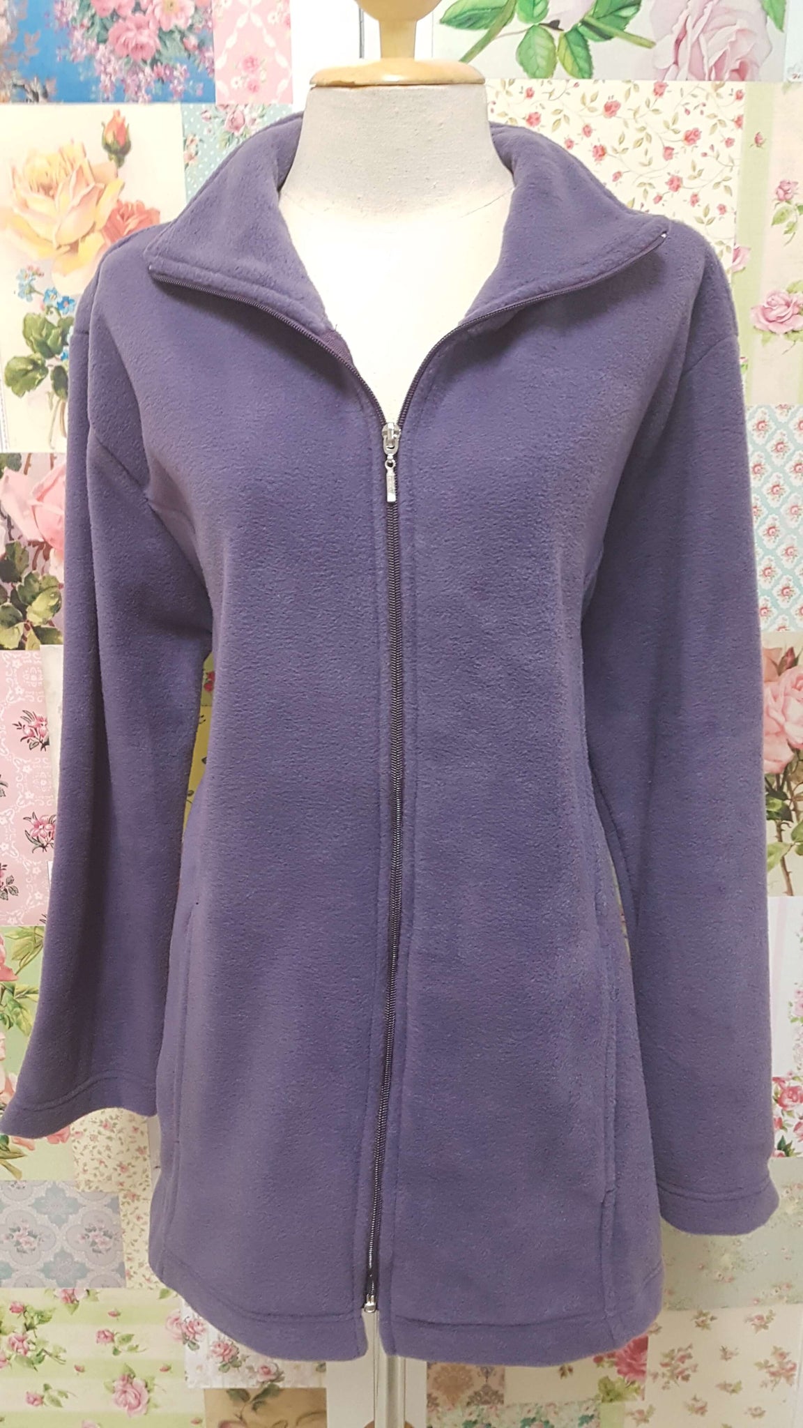 Purple Fleece Jacket AC053