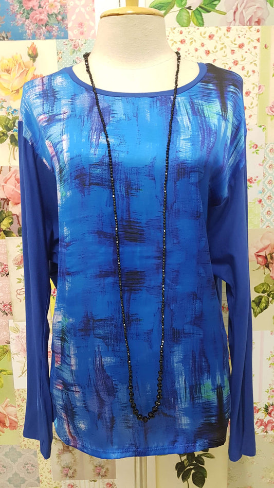 Royal Blue Top MY084