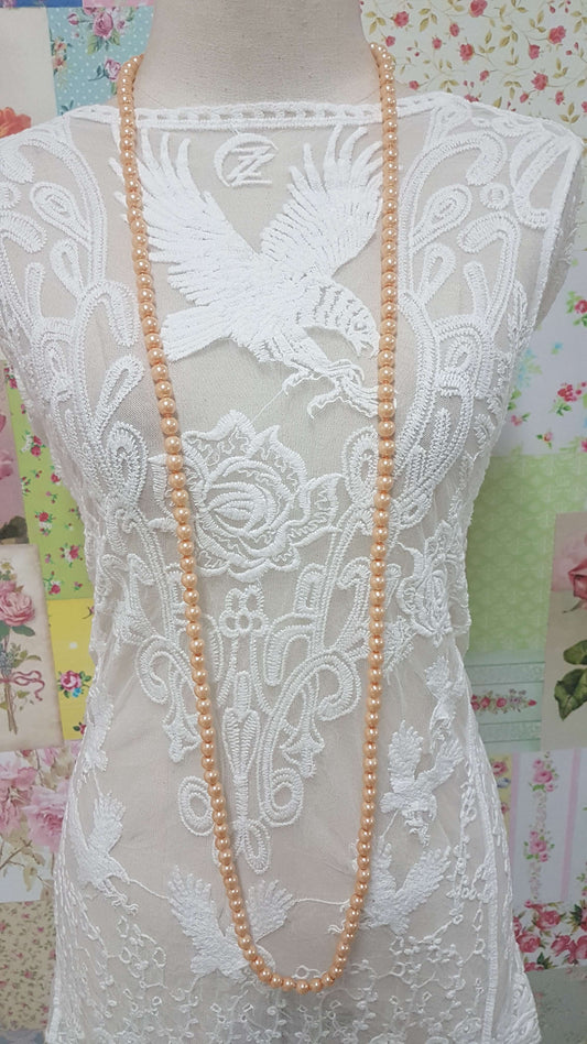 Peach Necklace JU0208