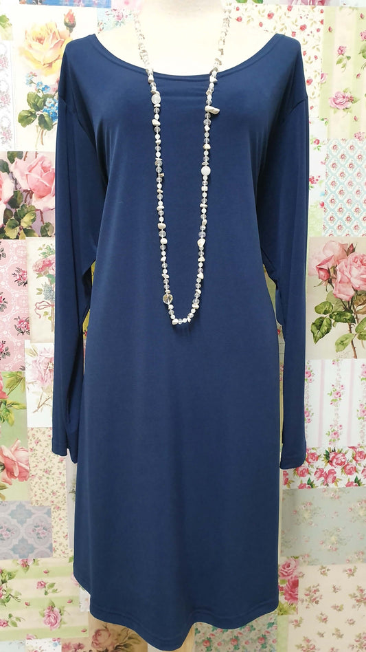 Navy Blue Top SH038