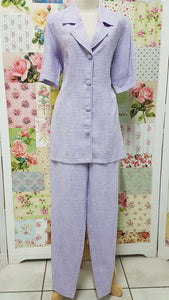 Lavender 2-Piece Pants Set YO013
