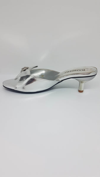 Silver Slip On Shoe SK013