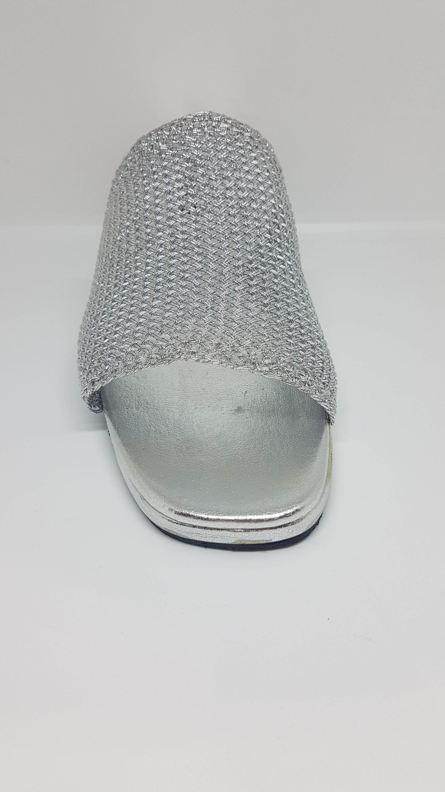 Silver Mesh Slip On SK008