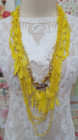 Yellow Necklace JU011