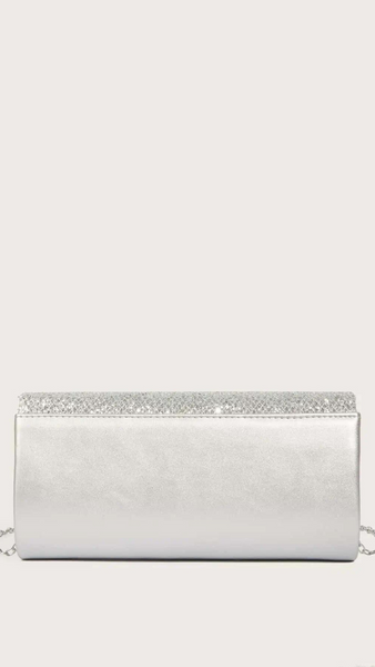 Silver Clutch Bag EB008