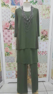 Olive Green 3-Piece CH046