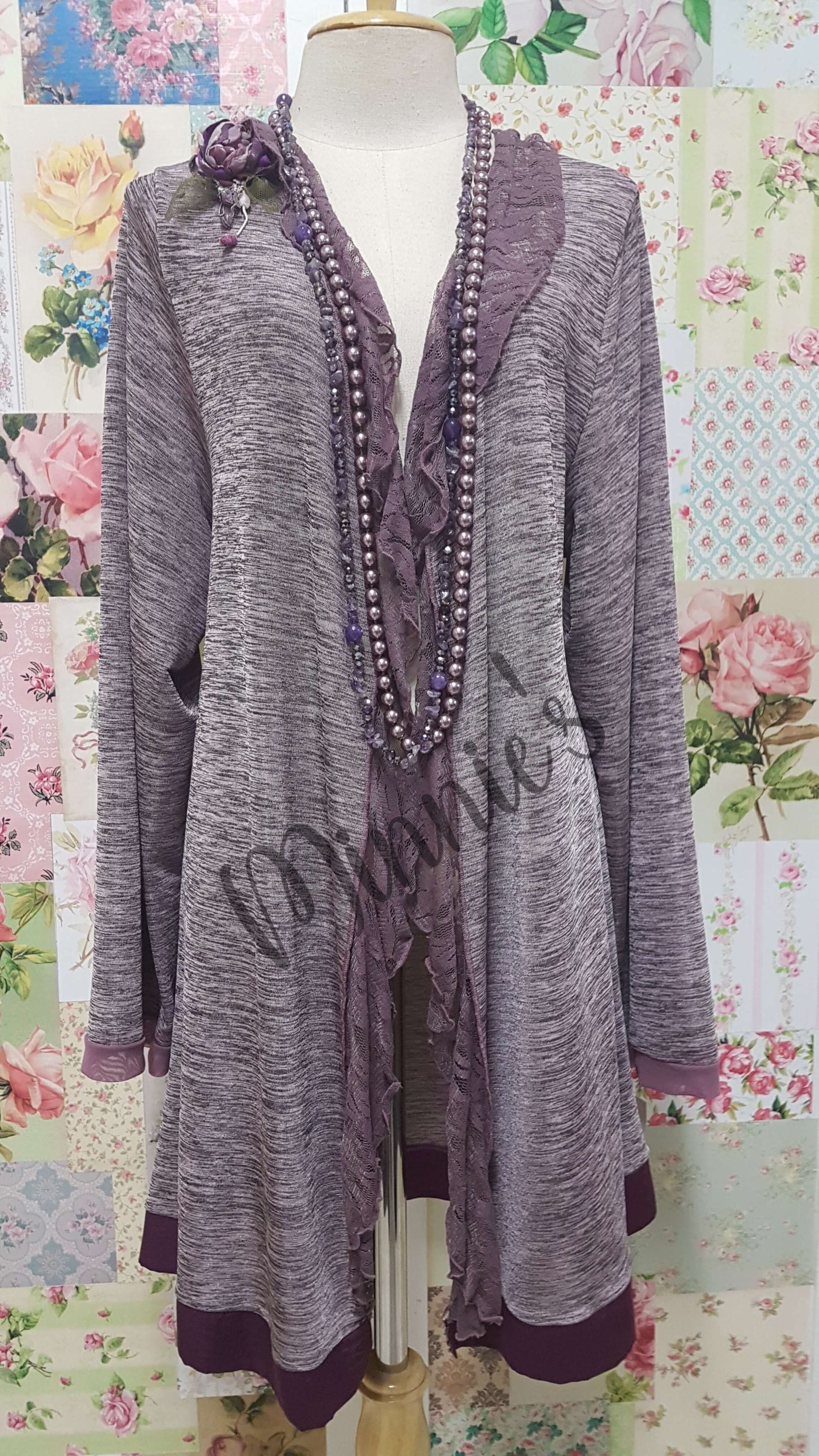 Mauve 3-Piece Pants Set LR0461