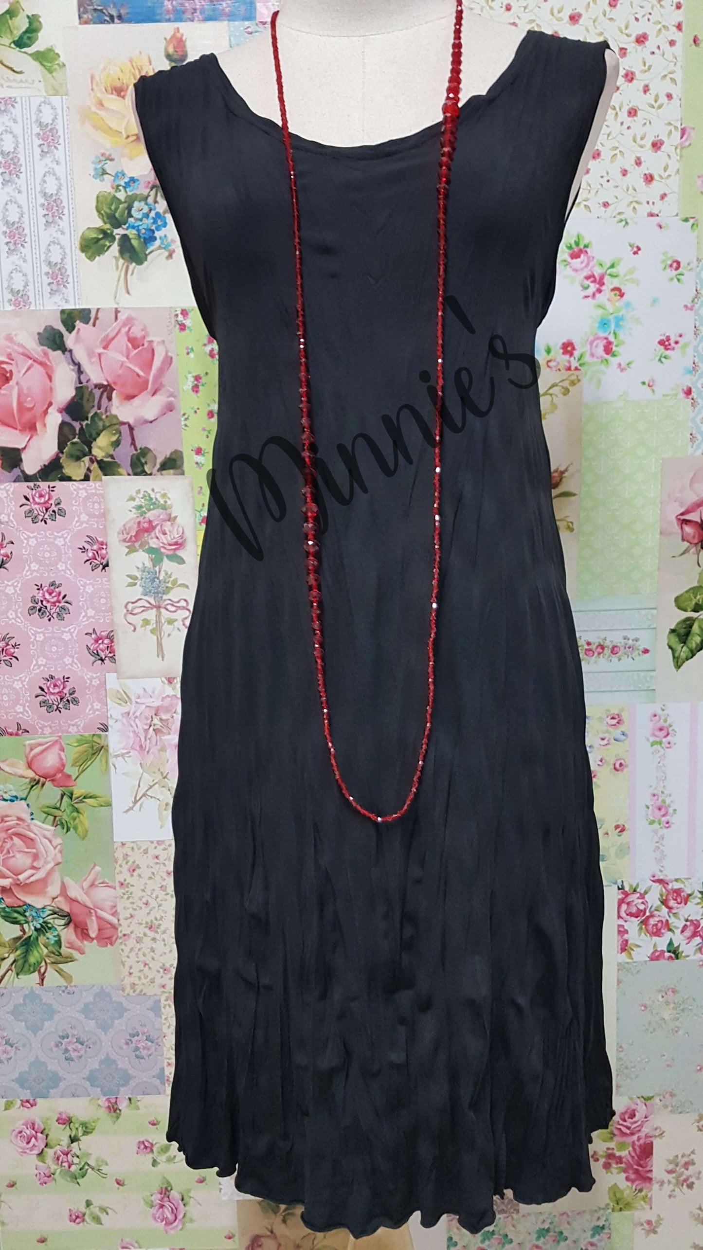 Black Crushed Top CH0518