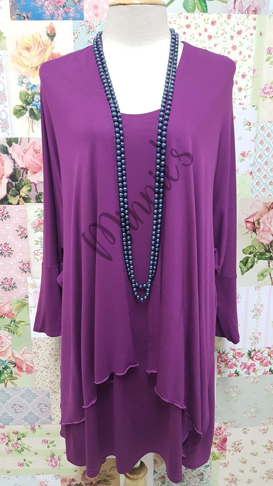 Fuchsia 2-Piece Top CH0334