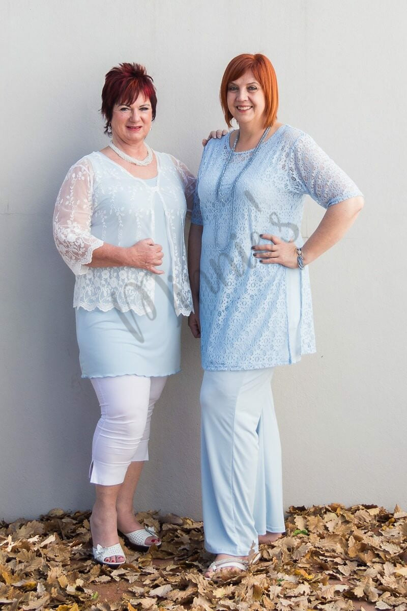 Powder Blue Lace 3-Piece CH05