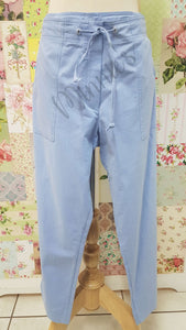 3/4 Baby Blue Pants SAM059