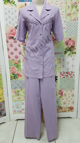 Lavender 2-Piece Pants Set YO018