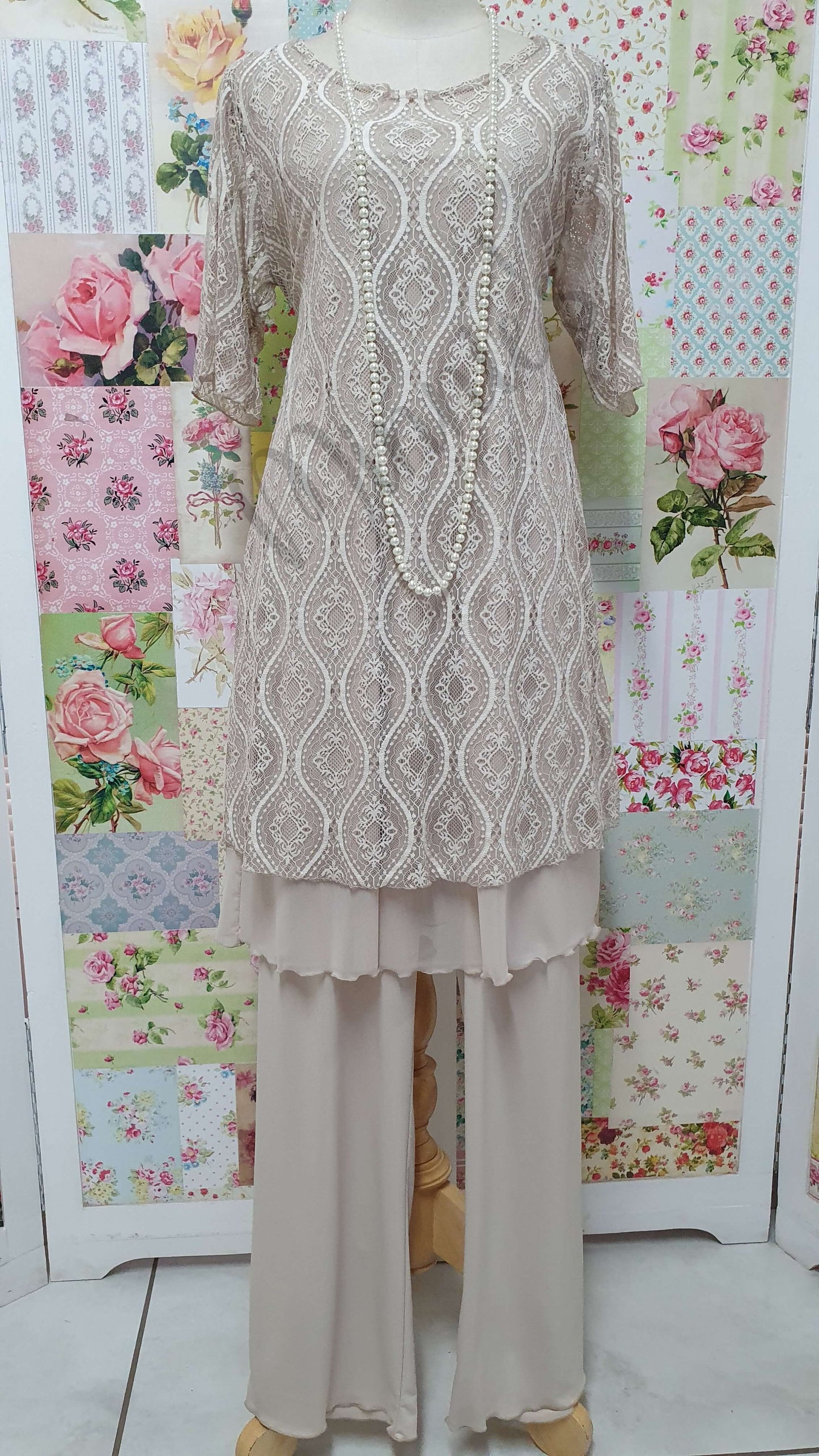 Stone 3-Piece Pants Set  CH013