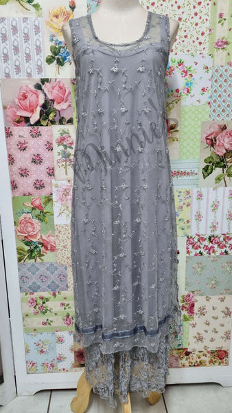 Grey 4-Piece Dress ML031