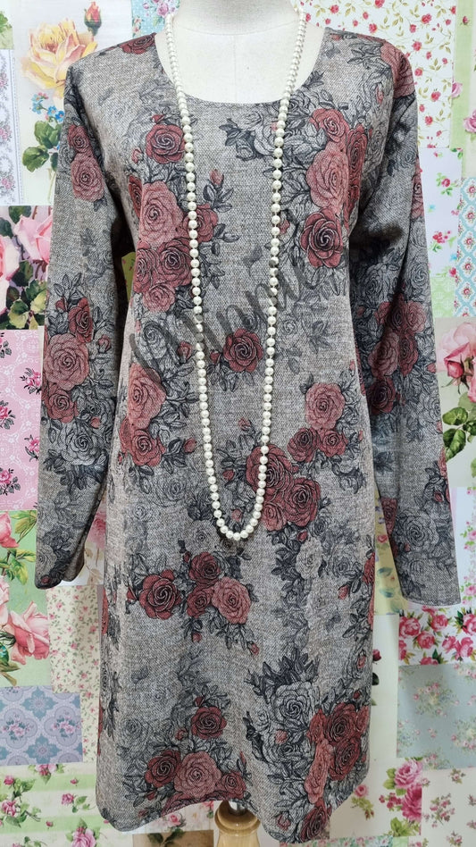 Stone Floral Top LR0208