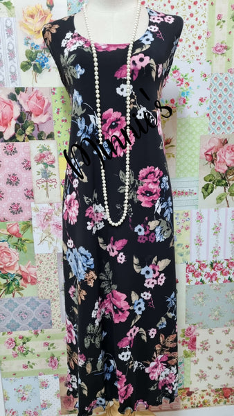 Pink Floral 2-Piece Dress LR0214