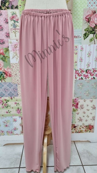 Dusty Pink 3-Piece Pants Set LR0358