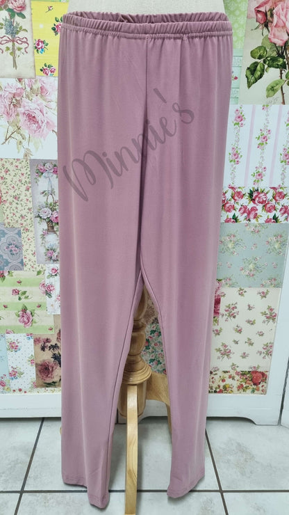 Dusty Pink 3-Piece Pants Set GD0263