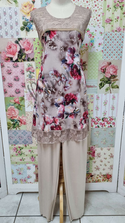 Champagne 3Piece-Pants-Set LR0407