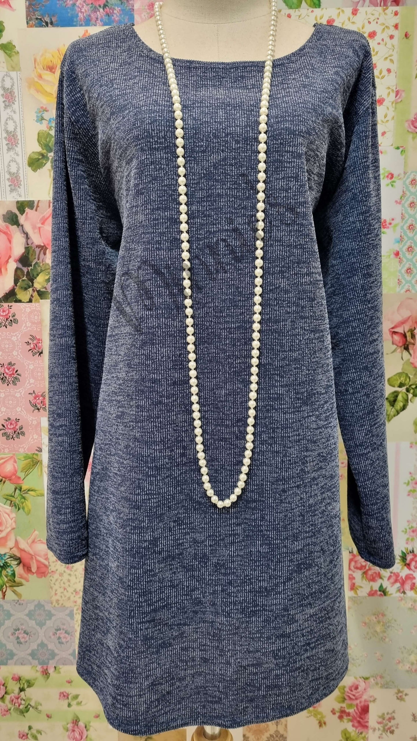 Navy Blue Top VB0160
